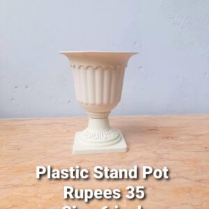 plastic stand pot